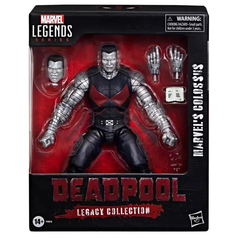 Original Hasbro Marvel Legends Series Deadpool Legacy Collection Colossus Action Figure Collection Model Toys