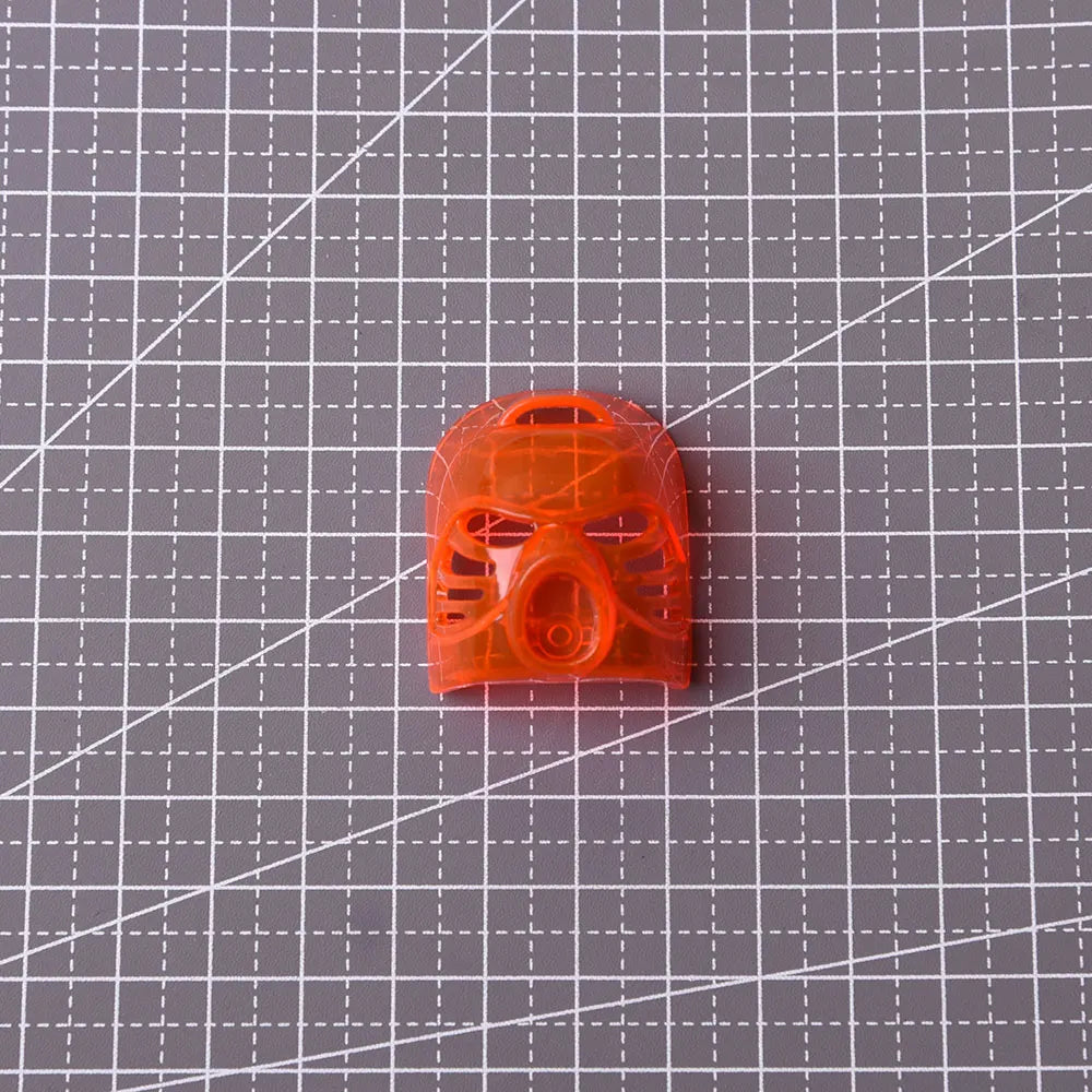 Kennie DIY MOC Customized Accessories Building Blocks Part NO.32505 tahu Bionicle Facepiece Hau Stars Kanohi Helmet