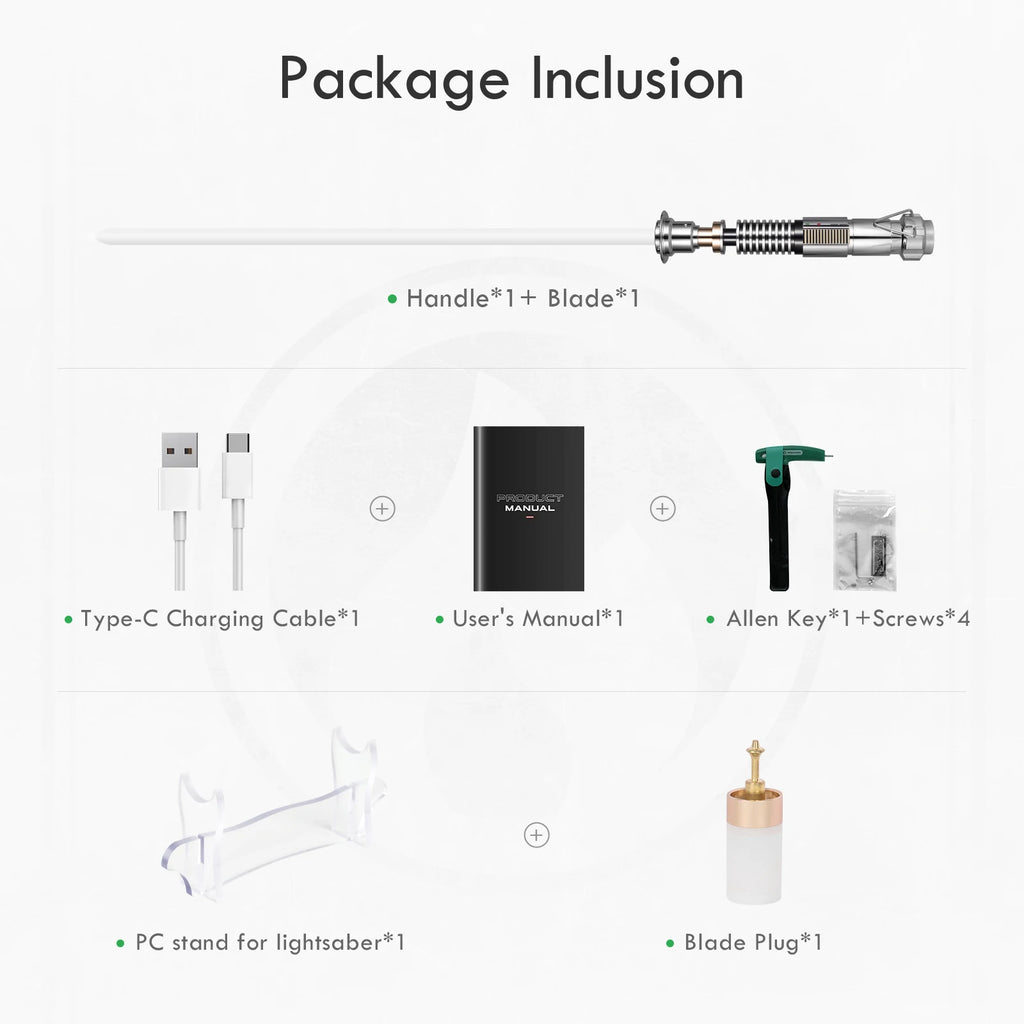 Luke Skywalker Lightsaber Replica Highly Accurate EP8 with Control Box