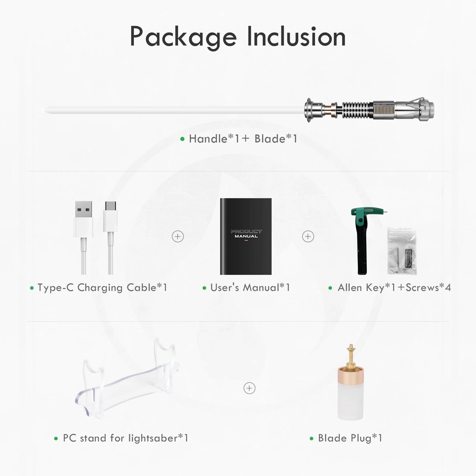 Luke Skywalker Lightsaber Replica Highly Accurate EP8 with Control Box