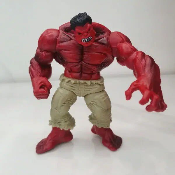 Avengers Hulk Variant Action Figures 4 Pack Green Red Gray Compound Collectible Model Dolls Superhero Statues Boys Birthday Gift