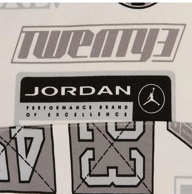 Nike Genuine JORDAN Men's Graphic Knit Short-Sleeve HM7255-133