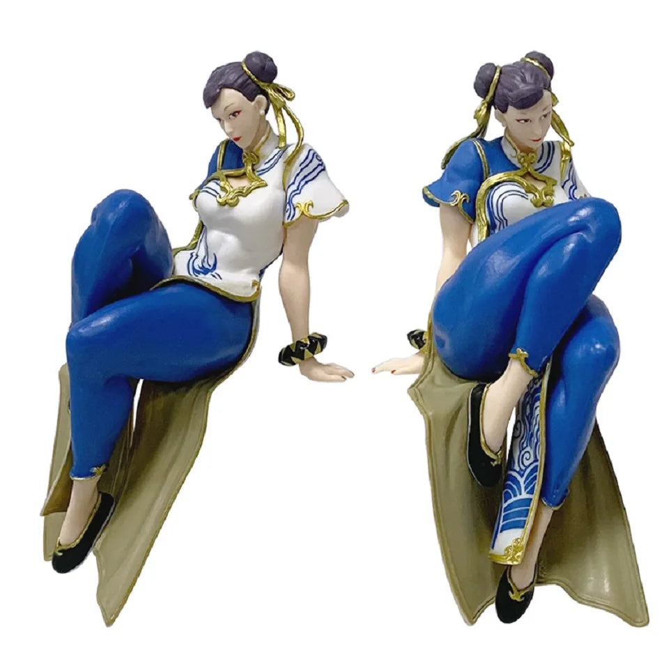 14-17cm Street Fighter 6 Fighting Game Peripherals Figure Chun-Li Ryu Jamie Action Model Pvc Desktop Statue Collection Toys
