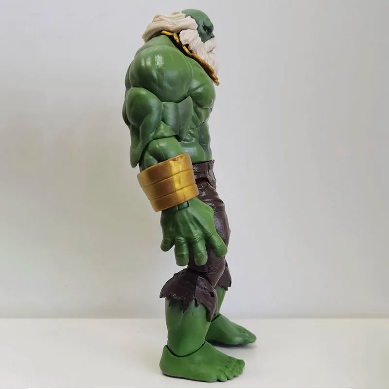 Hulk Figure Bruce Banner Action Figuras Movie The Avengers Maestro Figurine Model Ornament 20cm GK Statue Toys Gift for Kids