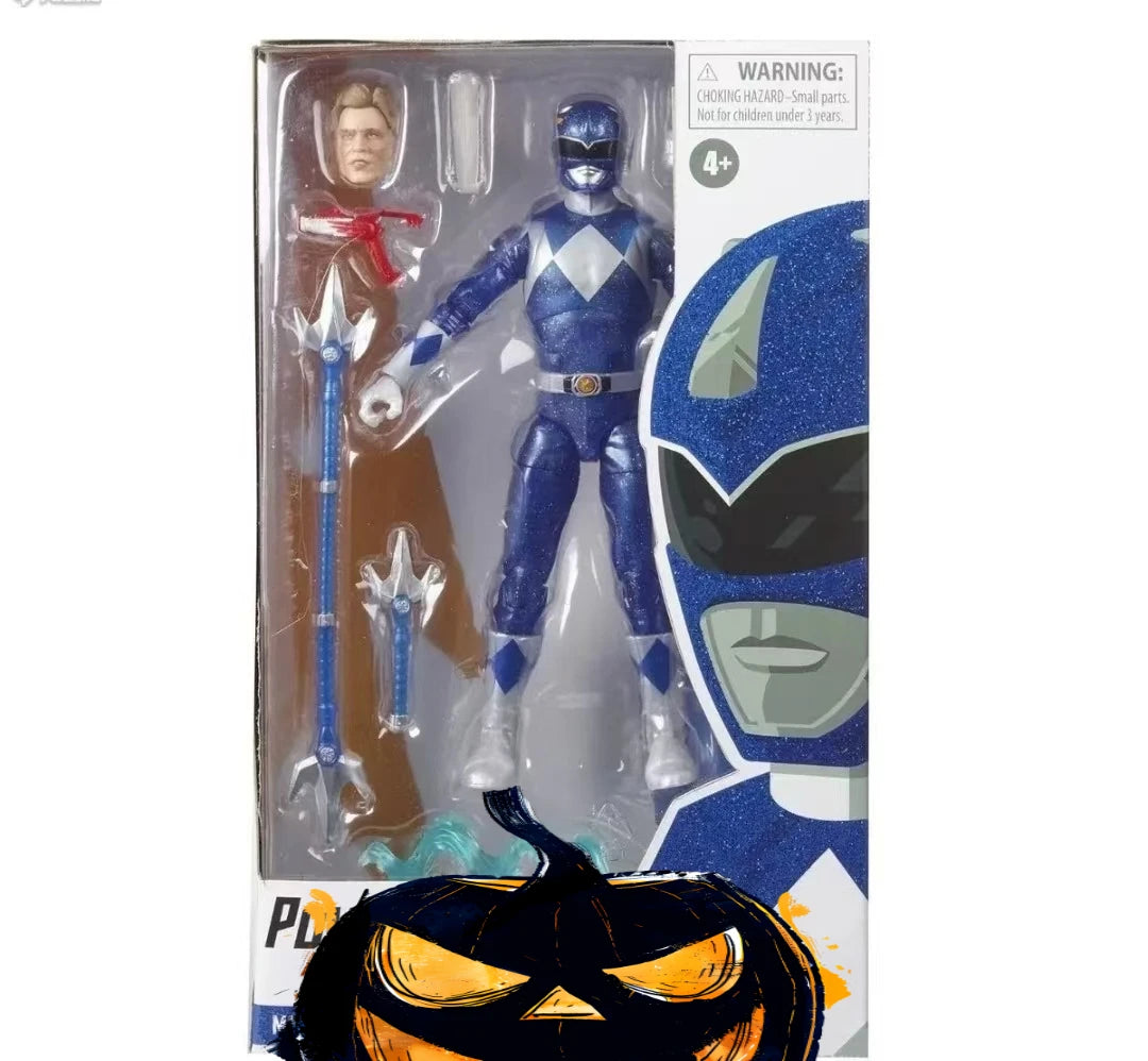 Power Rangers Lightning Collection Red Green Pink Blue Black Yellow Rangers 15cm Action Figure Model Toy