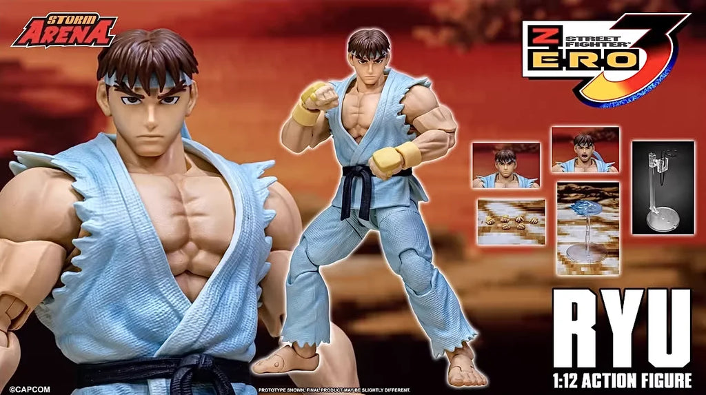 Original Storm Toys ST ARENA3 1/12 ARENA KEN RYU DAN NASH Anime Collection Figures Model Toys