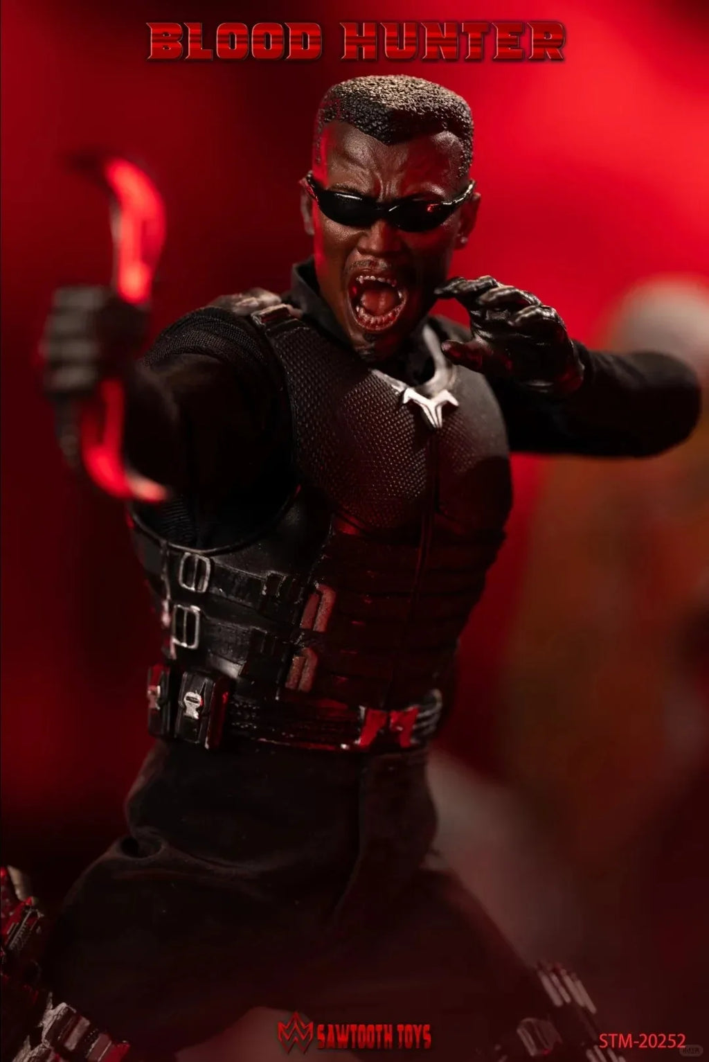 New Genuine Sawtooth Toys Action Figure Blood Hunter 1/12 Scale 6 Inch Collectible With Replaceable Heads Weapons Accessories