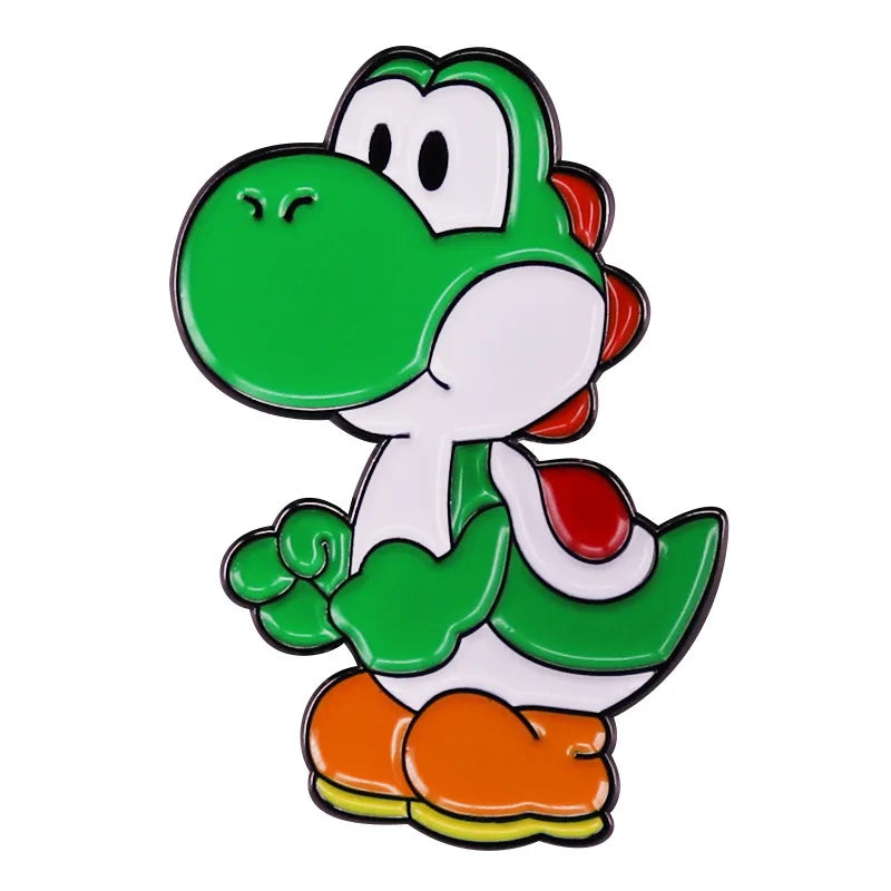 Anime Super Mario Enamel Pin Lapel Pins for Backpacks Brooches Badges Fashion Brooch for Clothes Jewelry Gifts Friends