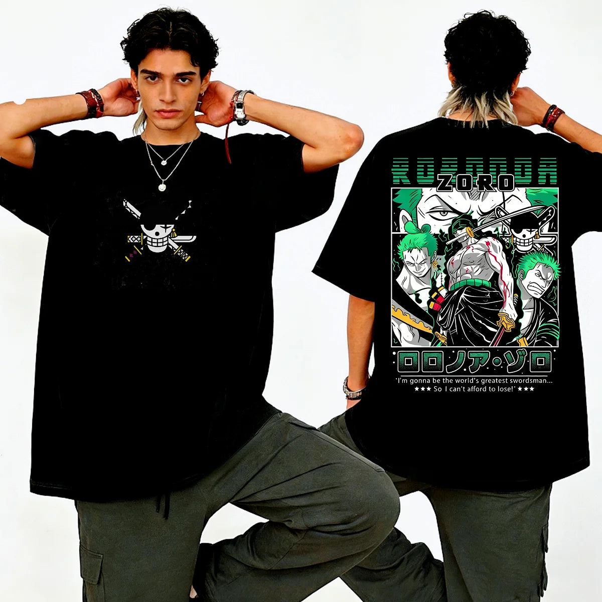 One Piece Anime Graphic T Shirt Men Summer 2026 Casual Short Sleeve Tee Loose Fit Streetwear Skull Crossbones Luffy Y2k Clothes