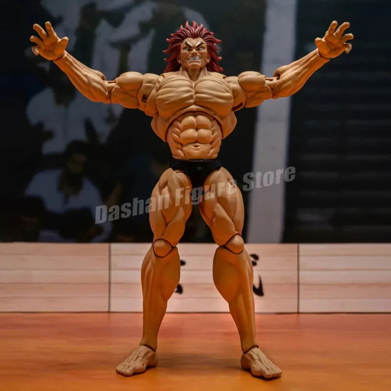 ST Baki Hanma Son Of Ogre Action Figure Hanma Yuujiro Figurine Ko Fighting PVC Collection Anime Yujiro Figures Model Toys Gifts