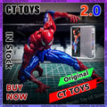 Authentic Ct Toys Spiderman 2.0 Figure Amazing Yamaguchi Spider-Man Agent Venom Mafex Anime Action Figure Customized Gifts Toys
