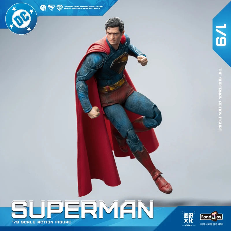 Fondjoy Superman 1/9 Scale War Damage Version DC Action Figure Collectible Model Toy Superhero Ornament Gift For Collectors
