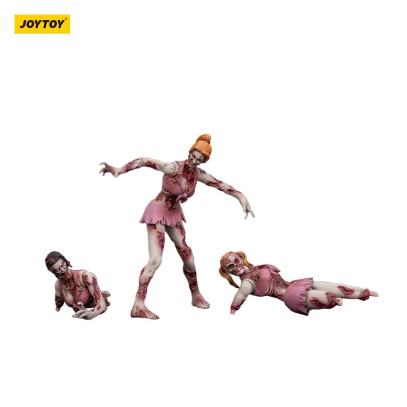 JOYTOY Dark Source Zombie Figure CheerLeaders Action Figure Doll Model Gift Decoration Collection
