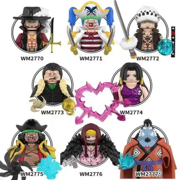 One Piece OP Luffy Sanji Zoro Nami Ace Monkey·D·Garp Anime Mini Man Figure