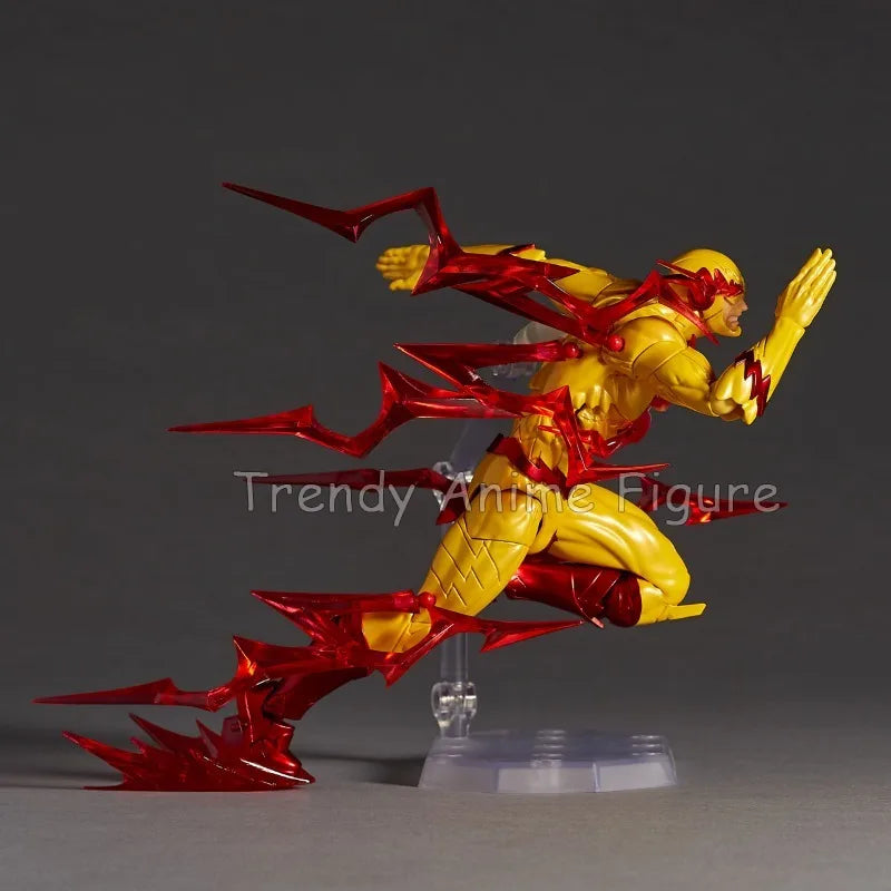 Revoltech Amazing Yamaguchi Flash Action Figure Movable 17cm Flashpoint Model Kaiyodo Flash Figures Toy Collection Holiday Gifts