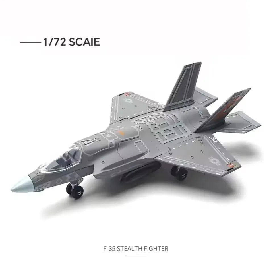 DIY Creative Military Series Building Blocks Multi-Purpose Fighter B2 F22 Tank T14 AH64 Helicopter ABS Assembly Model Kit Gift