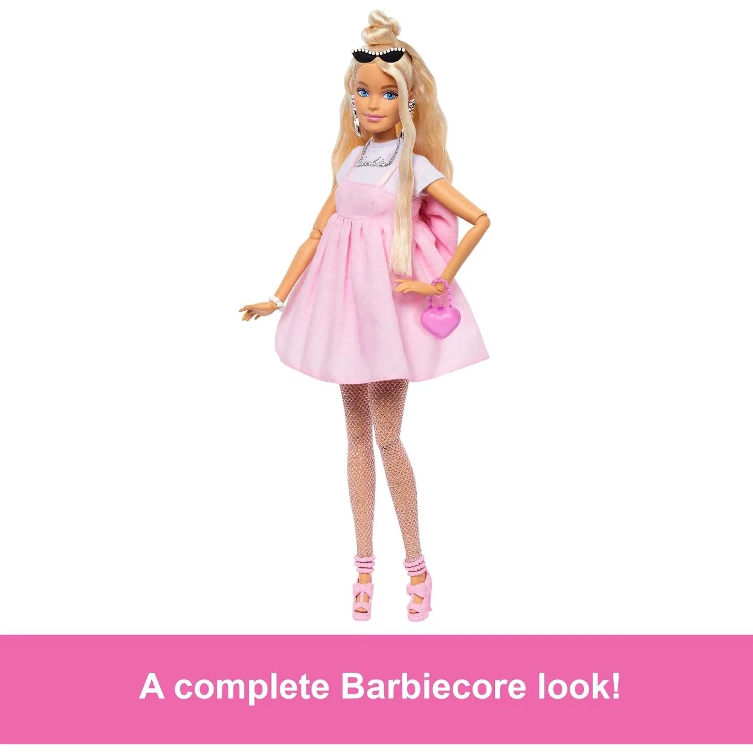 2025 New Original Mattel Barbie Deluxe Style Doll for Girls Barbiecore Outfit Blond Toys for Children Birthday Christmas Gifts