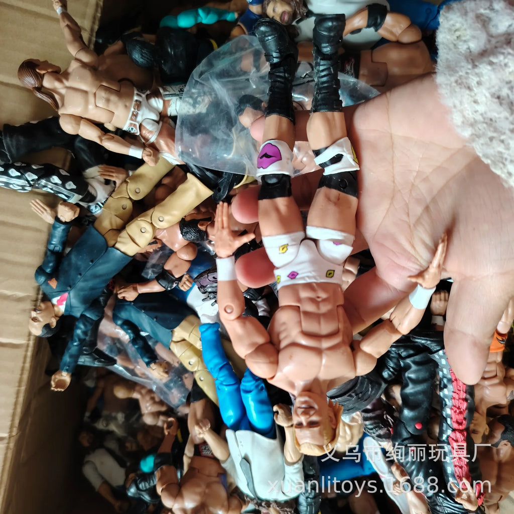 Super Posable Wrestler And Boxer Action Figures Multiple Joints Collectible Toys Several Styles Of Gladiators Wrestling Heroes