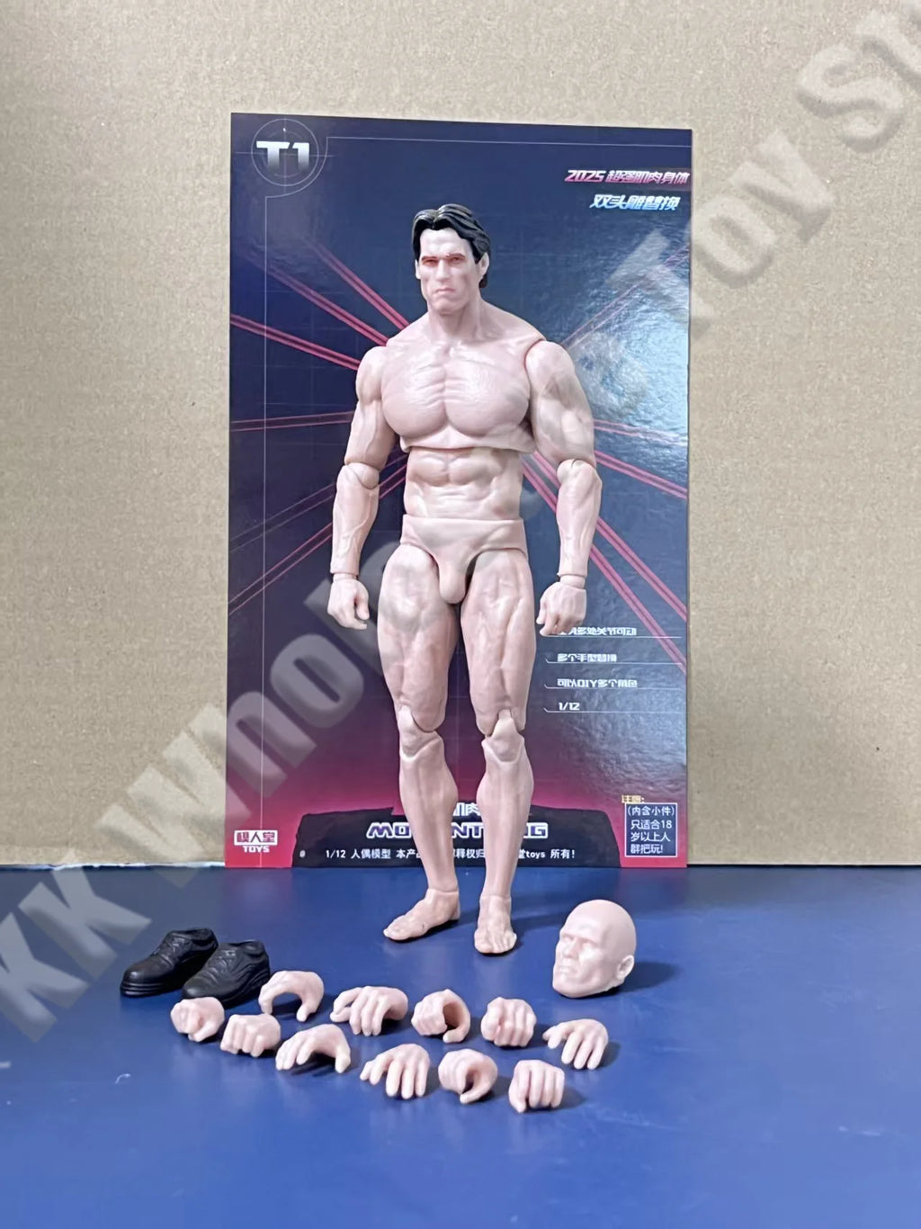 The Terminator T-800 T-850 Devilman 7 Inch Articulated Anime Action Figure Devil Muscle Man Model Collection Customized