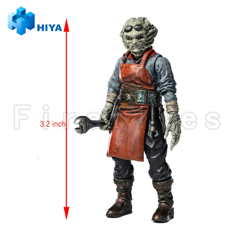 1/18 HIYA 3.15inch Action Figure Exquisite Mini Series STAR TREK 2009 Keenser Anime Model Toy