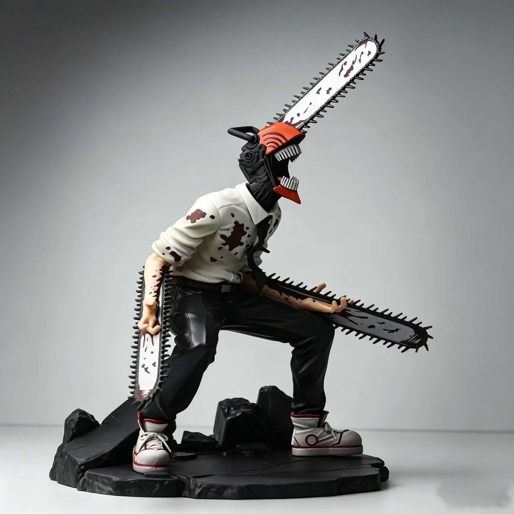 Chainsaw Man Denji Anime Figure Denji/Power Action Figure Chainsaw Man Denji Figurine Adult Collectible Model Doll Toy