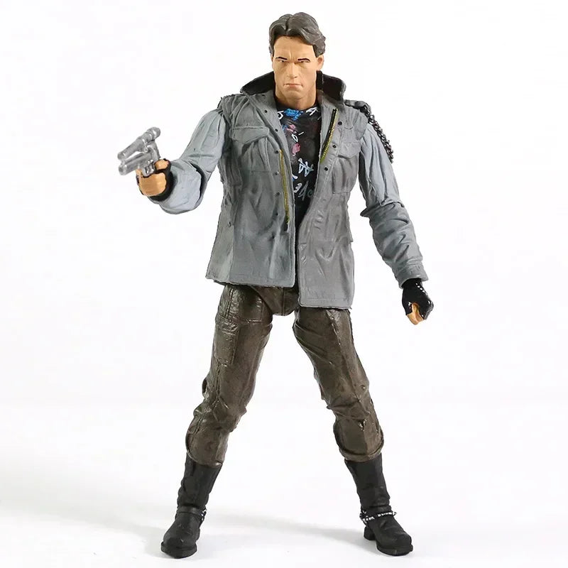 NECA Terminator T-800 T-1000 Action Figure Movable Joints Desktop Decoration Collection PVC Model Toy