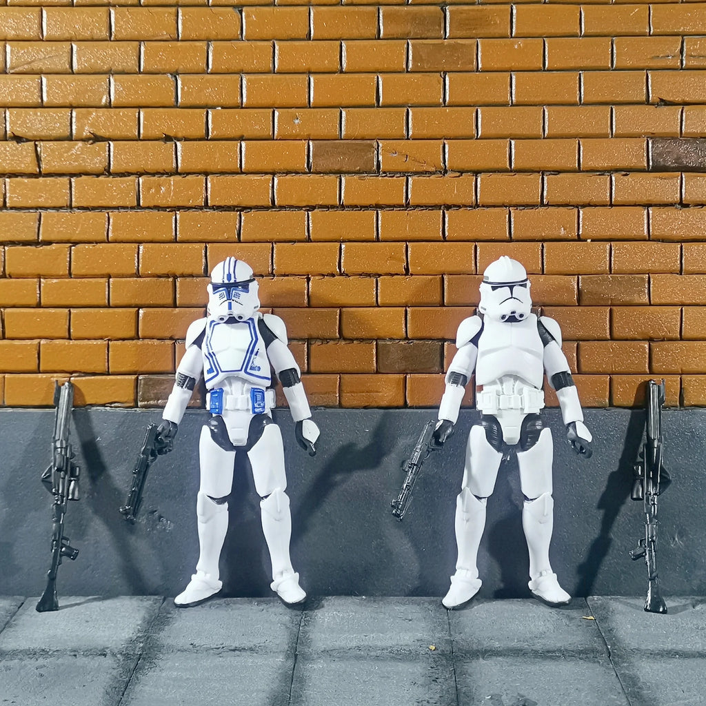 Star Wars 3.75 Inch Trooper 1/18 501st Legion Action Figure Hardcase REX Anakin Dogma Tup Toys Model Loose