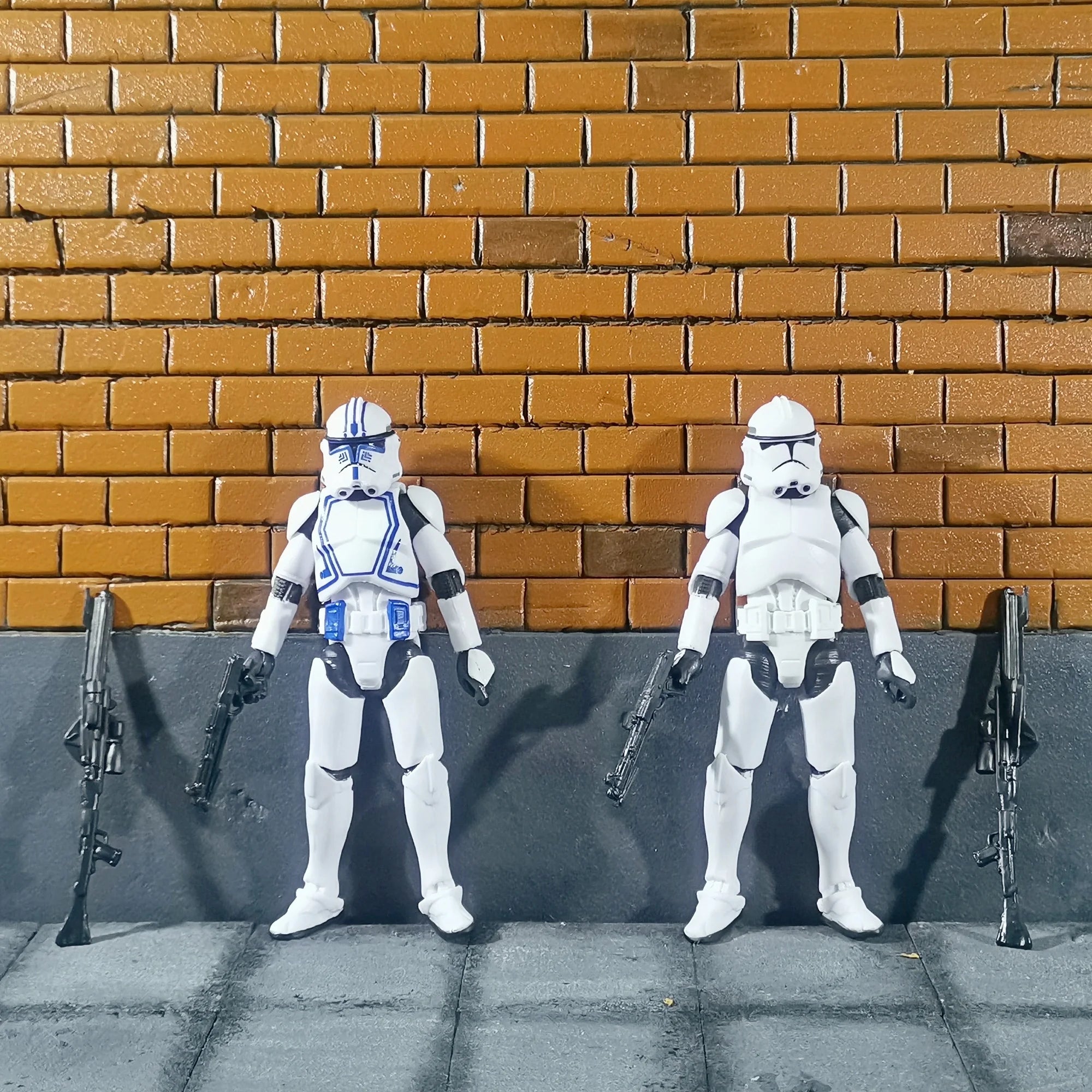 Star Wars 3.75 Inch Trooper 1/18 501st Legion Action Figure Hardcase REX Anakin Dogma Tup Toys Model Loose