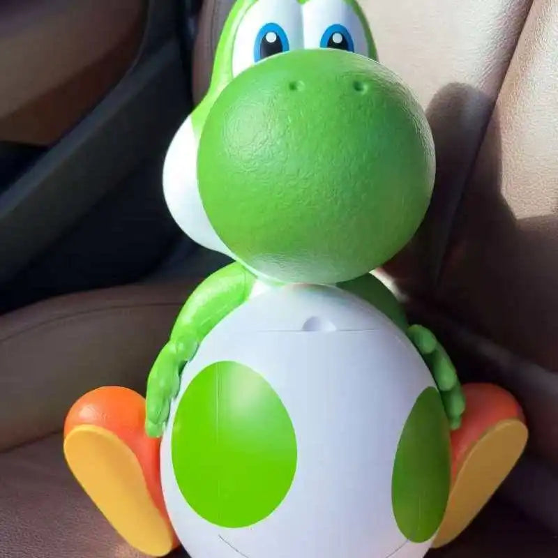 Hot Universal Super Mario Galaxy Movie Yoshi Popcorn Bucket Egg Hugging Collectible Snack Storage Drink Cup For Mario Fans