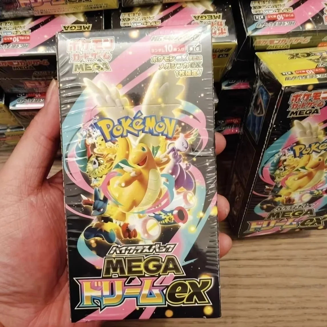 2026 New Pokemon Tcg M2a Jp Edition Trading Collectible Cards Mega Dream Ex Golden Box Booster Pack Birthday Gifts Toys For Fans