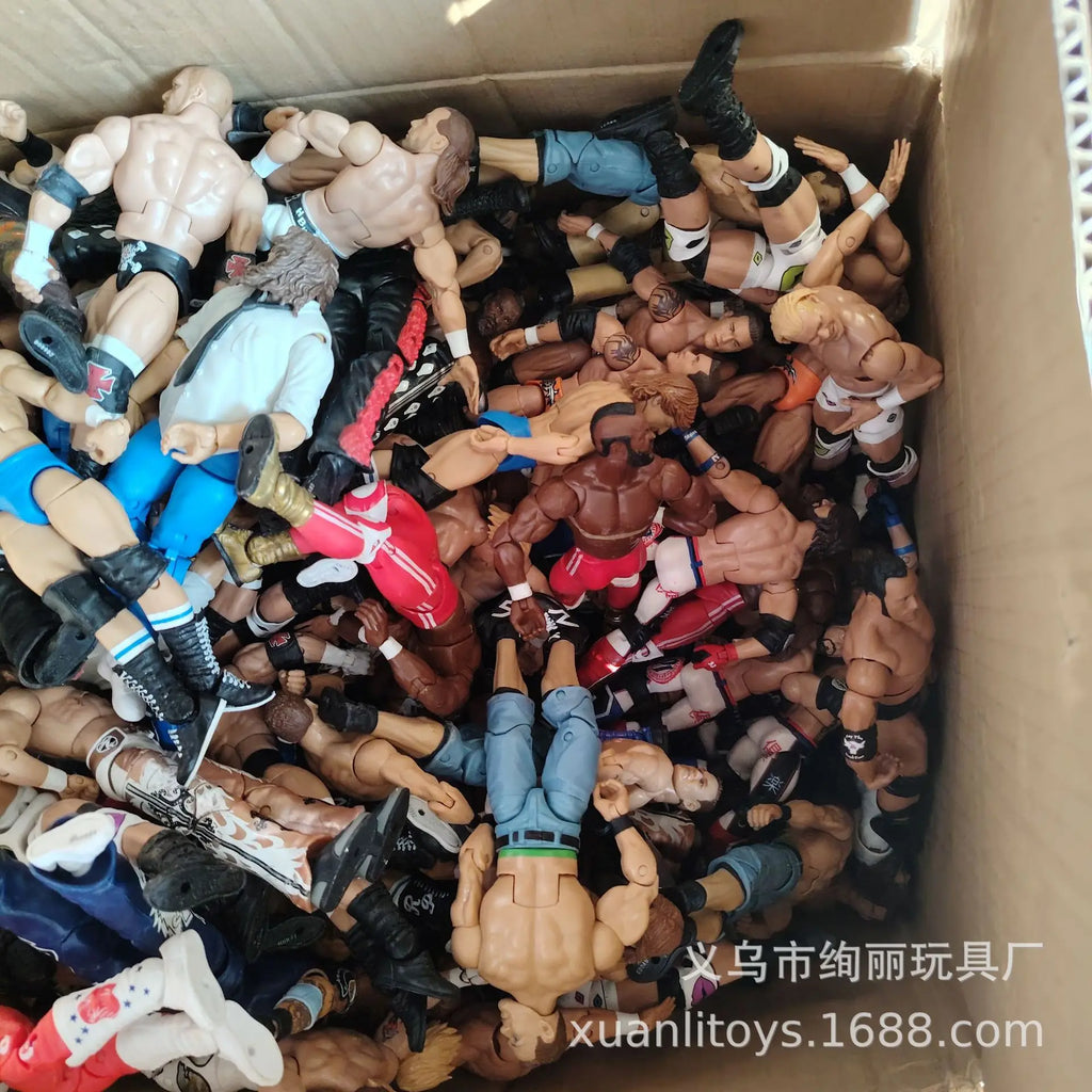 Super Posable Wrestler And Boxer Action Figures Multiple Joints Collectible Toys Several Styles Of Gladiators Wrestling Heroes