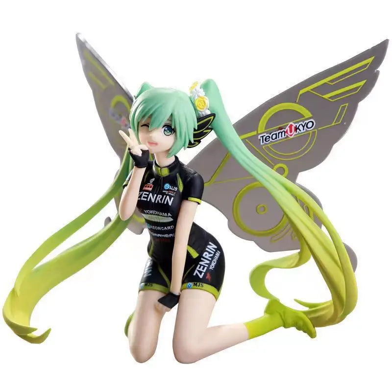 Hatsune Miku Figure Anime Girl Model Desktop Decor Collectible Doll Gift for Fans Future Vocaloid Statue Japanese Kawaii Otaku
