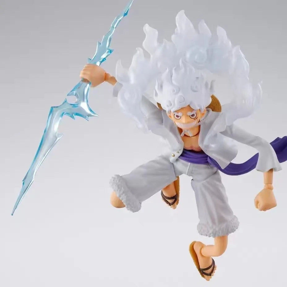 20CM One Piece Action Figures Anime Luffy Roronoa Zoro Ace Figure Movable Joints Collection Model Toys Birthday Gift