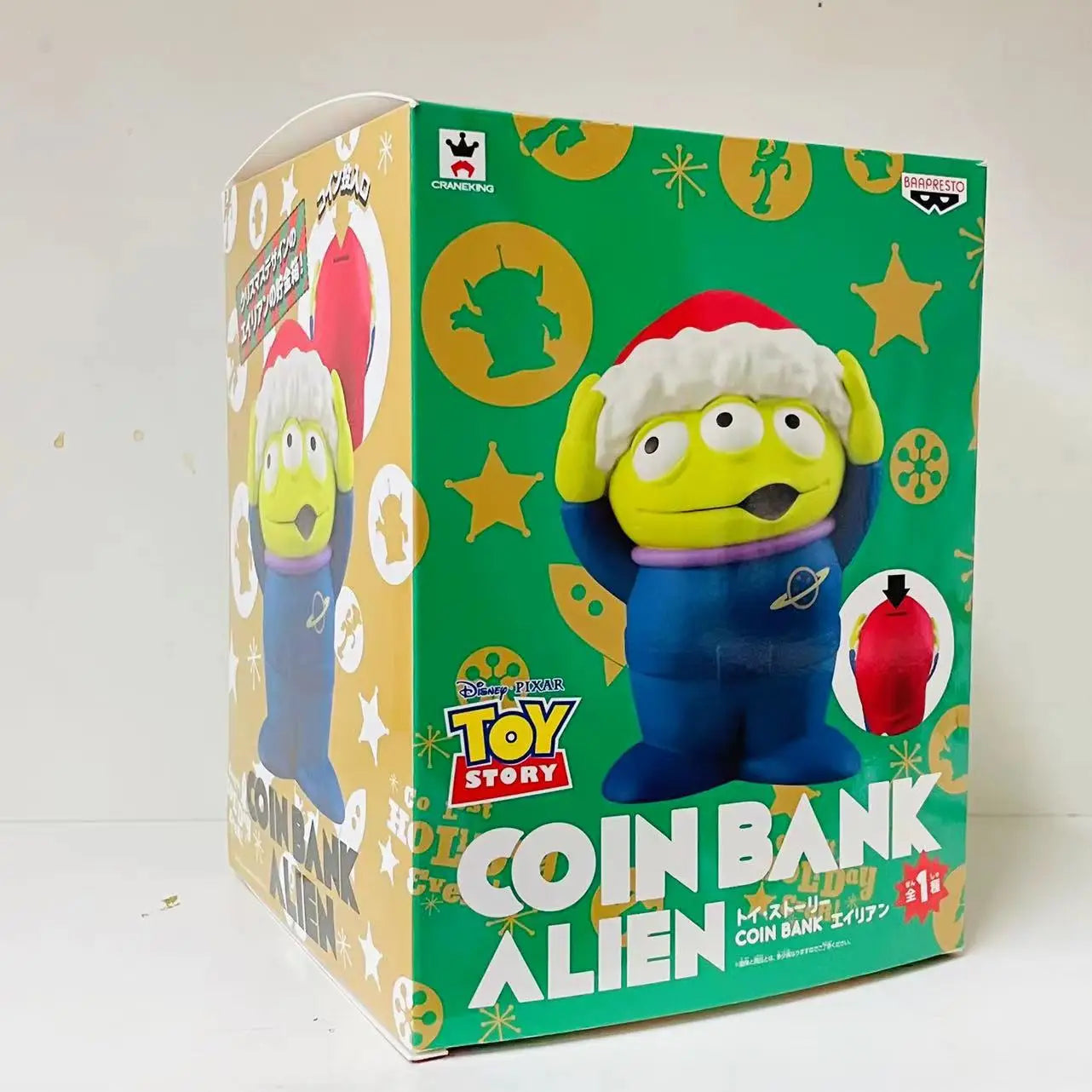 Disneys Cartoon Toy Story Alien Hamburger Statue Creative Three Eyes Alien Action Figure Fashion Brand Pvc Collection Model Gift