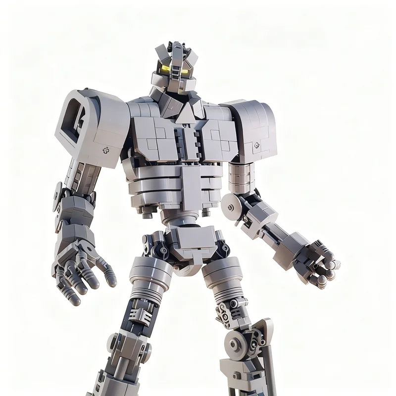 1046pcs MOC Prototype Great Spirit Robot Bionicle Model Building Blocks Architecture Christmas Gifts Toys Idea Education