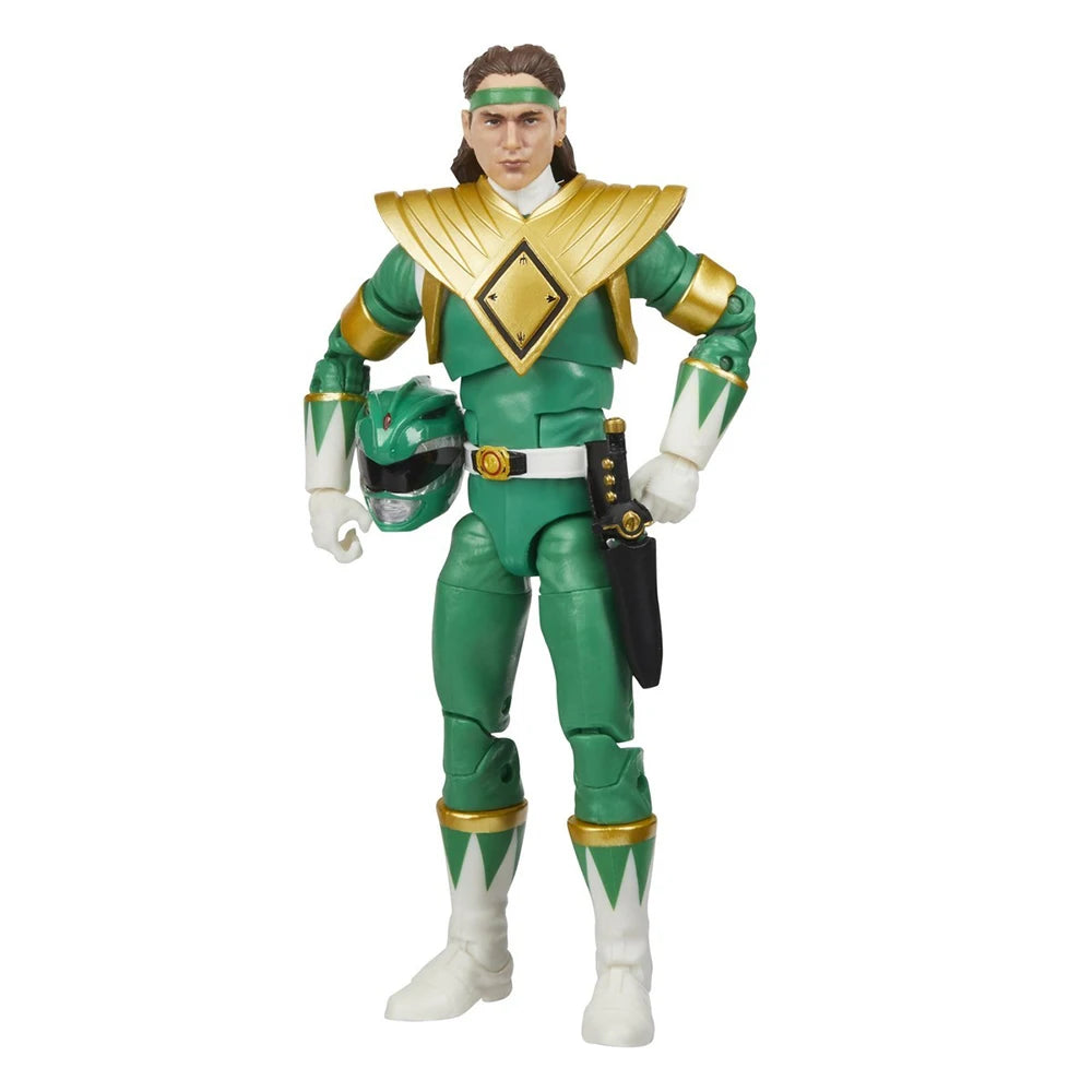 Power Rangers Lightning Collection Red Green Pink Blue Black Yellow Rangers 15cm Action Figure Model Toy