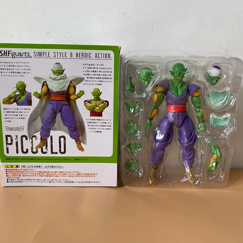 Dragon Ball Figure SHFiguarts Majin Buu Broly Piccolo Tenshinhan Master Roshi Jiren Vegeta Super Saiyan Son Goku Action Figures