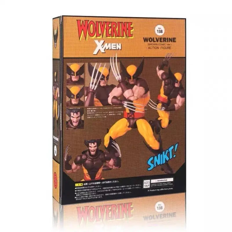 Ct Toys Wolverine Deadpool Anime Figure Mafex 138 Deadpool 3 Movie Action Figure Figurine Model Statue Collection Toys Gifts