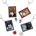 6CM Charm Anime Death Note Acrylic Keychain Model Cosplay Characters Ornament Accessories Goods Collection Gifts