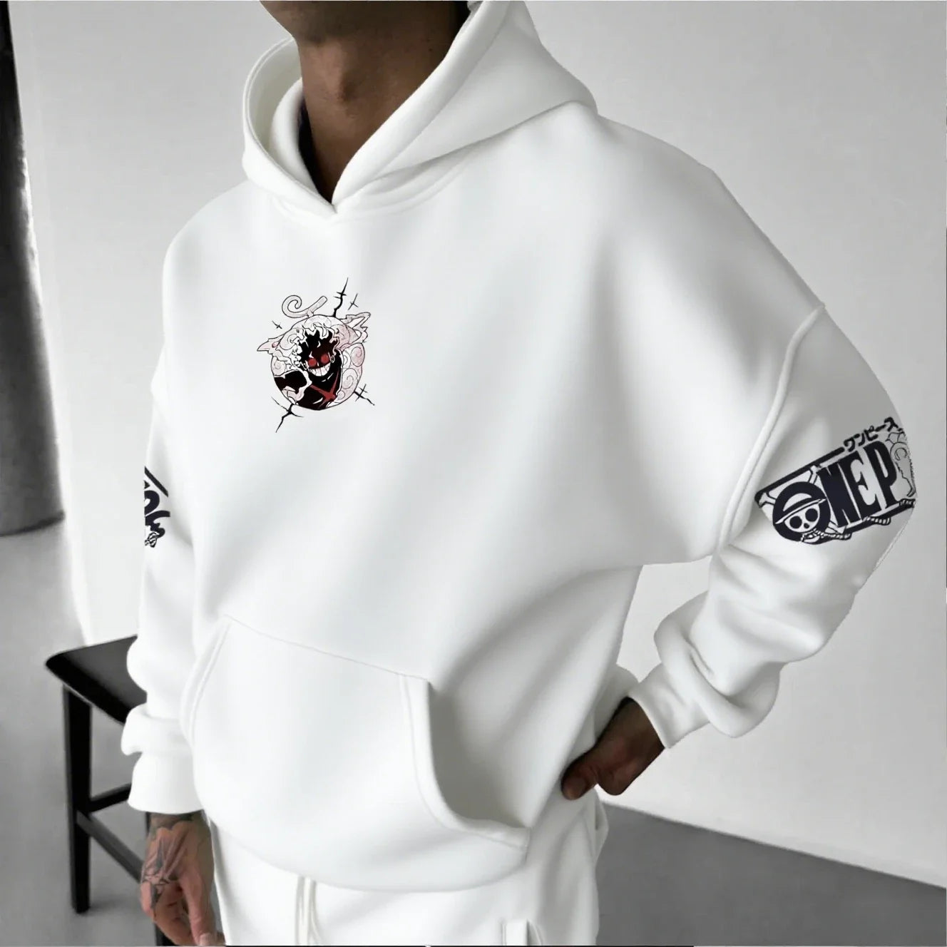 One Piece Luffy Anime Hoodie man women Pullover Sweatshirt Streetwear Casual Autumn spring Cosplay Long Sleeve Tops