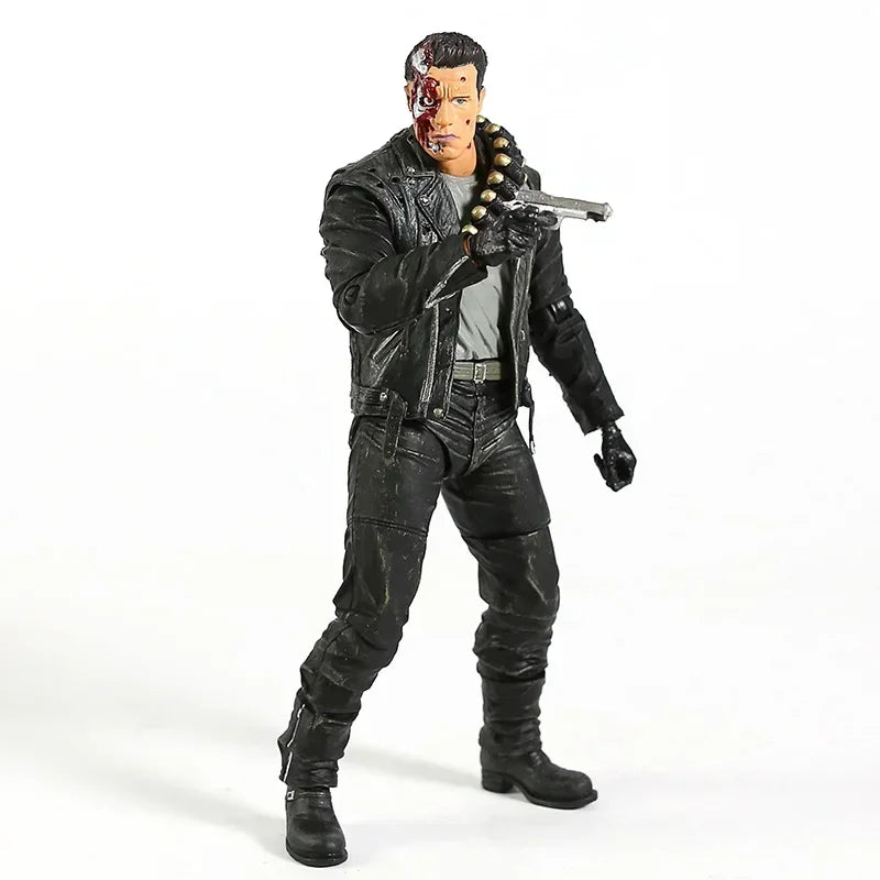 NECA Terminator T-800 T-1000 Action Figure Movable Joints Desktop Decoration Collection PVC Model Toy