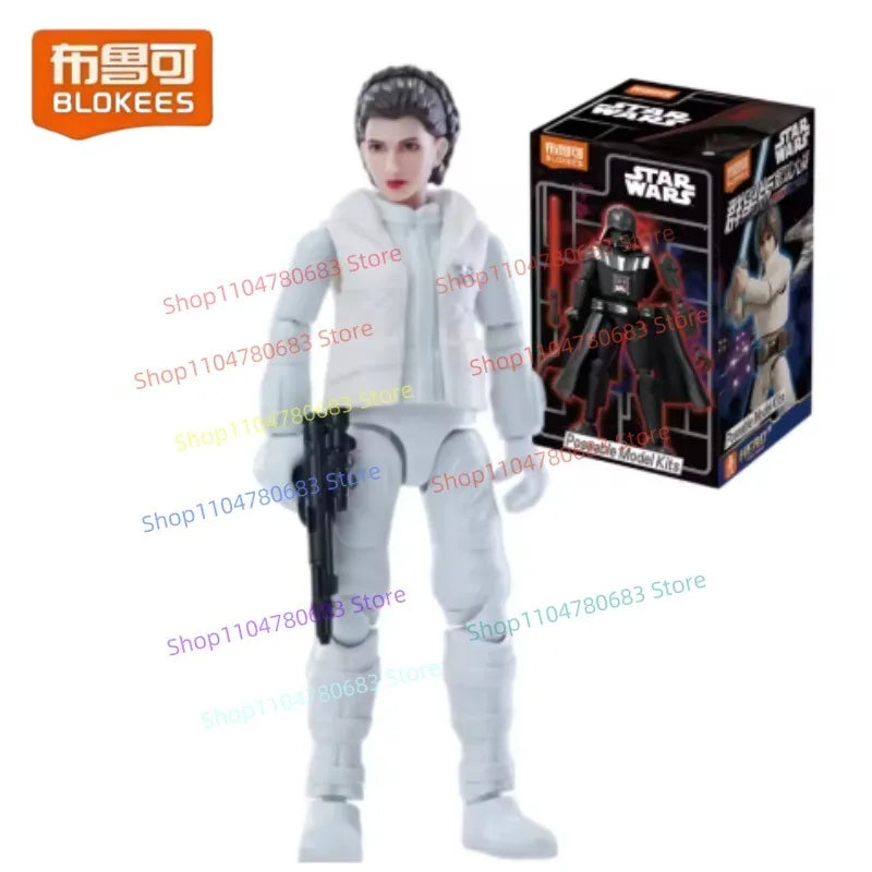 BLOKEES  Star Wars Version 2 DARTH VADER Stormtroopers Boba Fett Building Blocks Assembly Model Ornament Toy Action Figure Gift