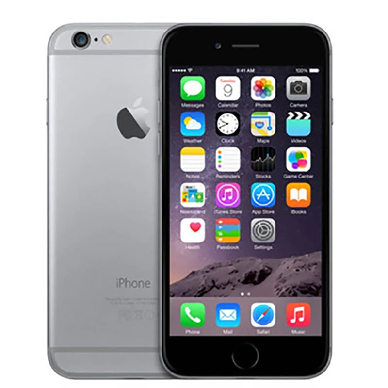 Original Apple iPhone 6 Unlocked Dual Core 4.7 inch IOS 16/64/128GB ROM 1.4GHz 8MP 3G 4G LTE Used Fingerprint Mobile Cell Phone