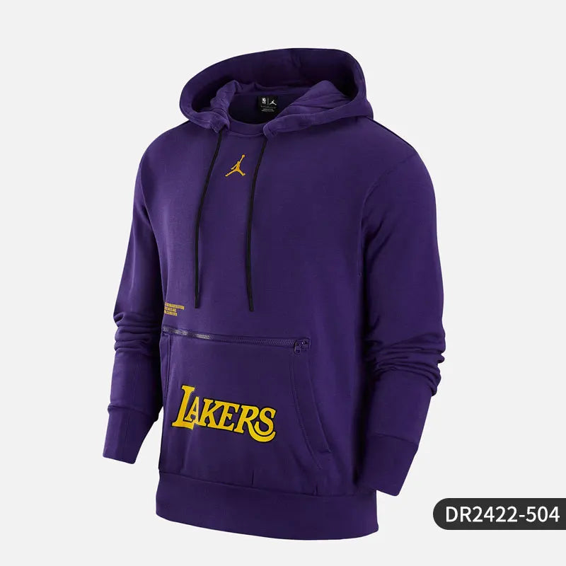 Nike Authentic Air Jordan Men's Fleece NBN Basketball Training Sport Sweatshirt DR2422-504