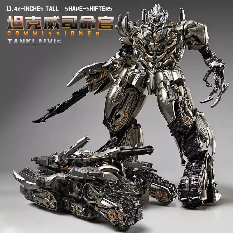 30cm Transformation Megatron Optimus Prime Bumblebee Deformation Movie G1 Anime Figure Action Figure Alloy Robot Mode Toys Gifts