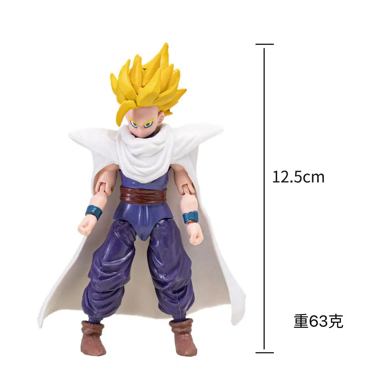 Anime Dragon Ball Z Action Figures Set-Son Goku Son Gohan Vegeta Frieza-Collectible Assembly Model Toys Boys Festival Gifts