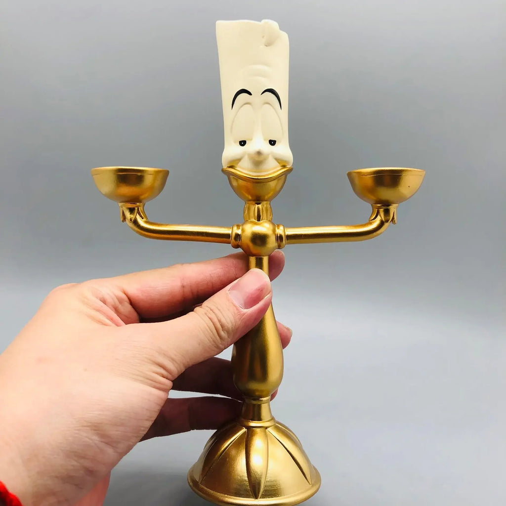 Disney Beauty And The Beast Cogsworth Mr Clock 24cm Action Figure Figurine Collection Decoration Toys Pvc Model Christmas Gifts