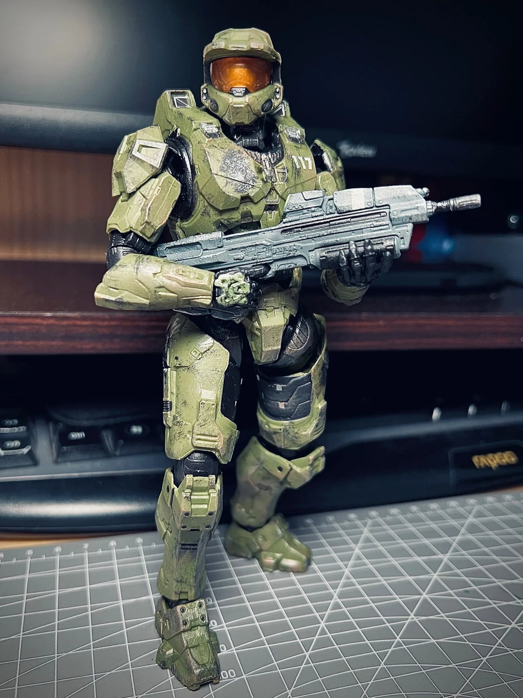 Sentinel Master Chief 18cm PVC Action Figure Anime Collection Model Mjolnir Mk VI SV Movable Doll Toys for John117 S117