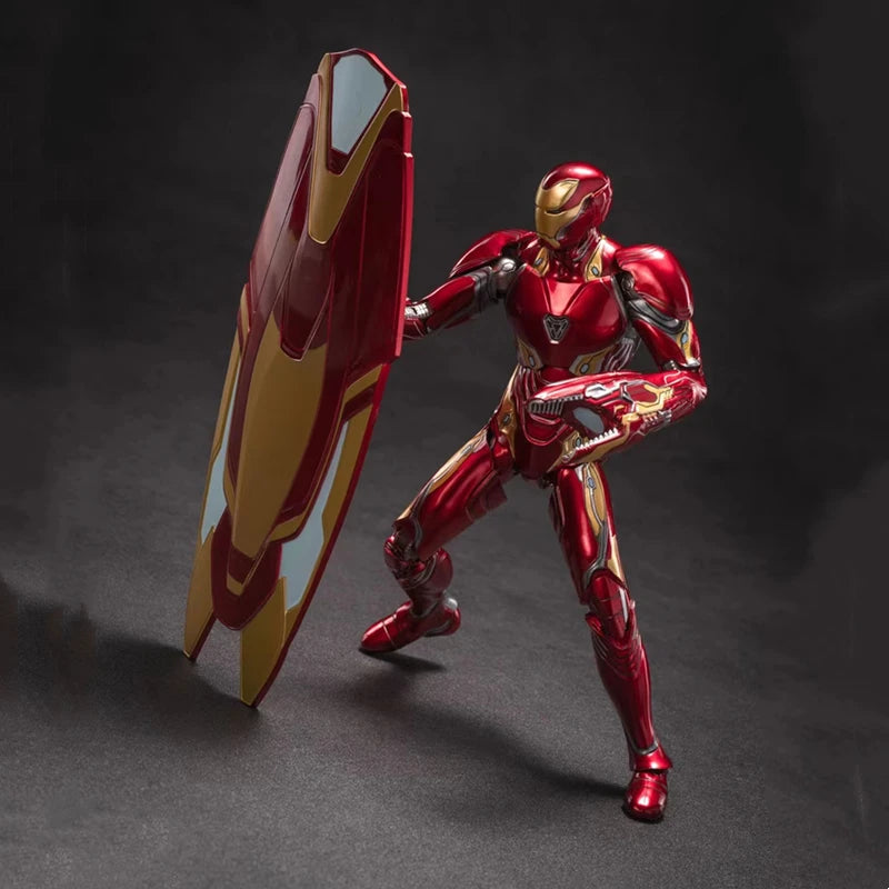 ZD Original Iron Man MK30 Blue Steel 1/10 Iron Patriot MK3 Marvel legends War Machine 10th Anniversary Action Figure Model Gift