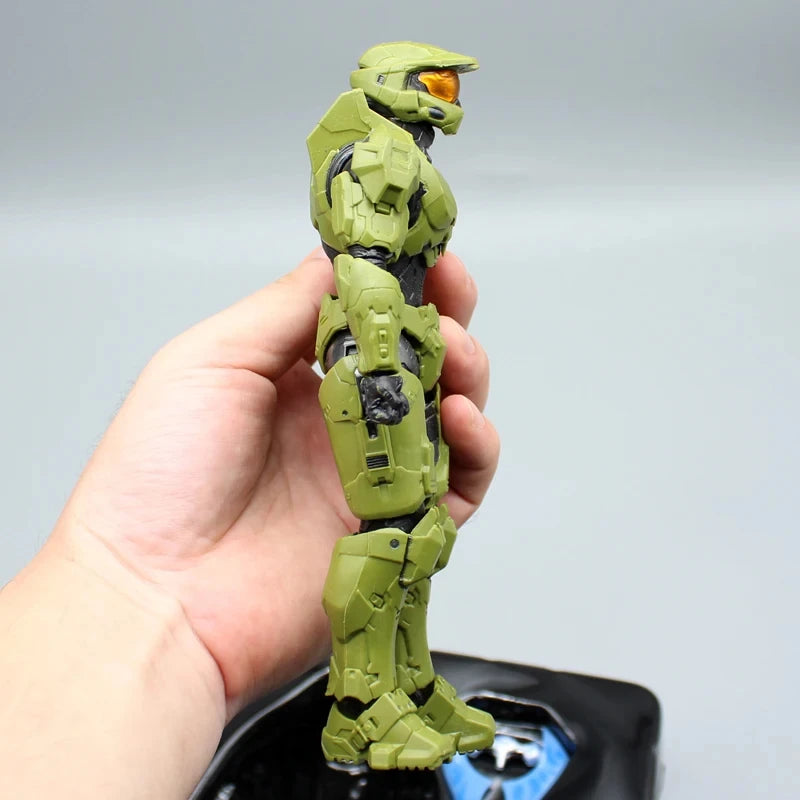 18cm Halo Master Chief Anime Figure  Mjolnir Mark Vi Gen 3 Figurine 1/12 Statue Model Doll Desk Collectible Decora Toys Gifts
